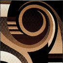 Blitar Brown/Black 5' X 7' Area Rug image