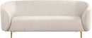 Lavilla Cream Velvet Sofa image