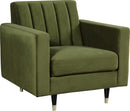 Lola Olive Velvet Chair image