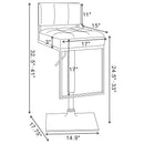 Alameda Adjustable Bar Stool