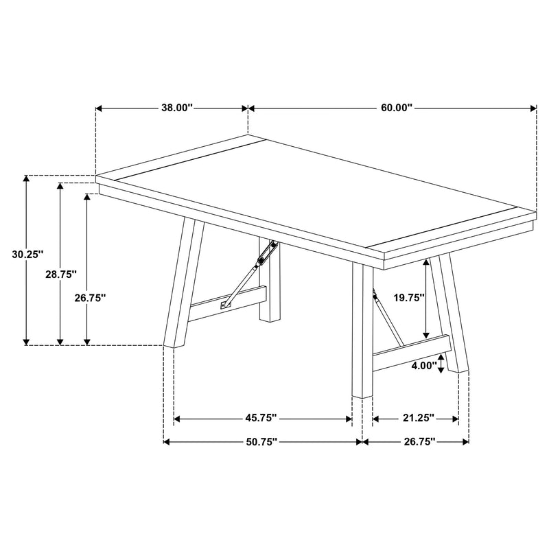 Newport 6 Pc Dining Set