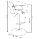 Barraza Adjustable Bar Stool