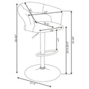 Barraza Adjustable Bar Stool