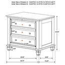 Sandy Beach Nightstand