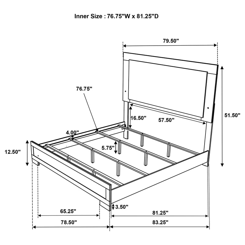 Hyland 5 Pc Bedroom Set