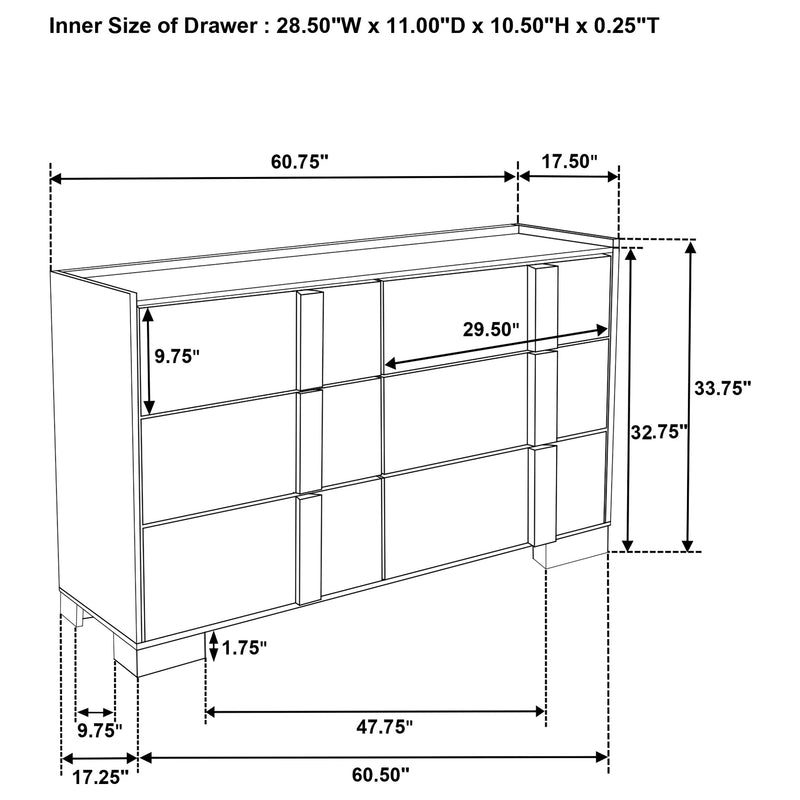 Hyland 4 Pc Bedroom Set