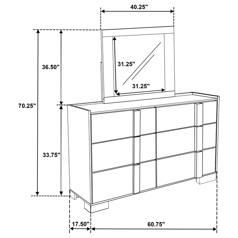 Hyland Dresser With Mirror