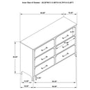 Anastasia 5 Pc Bedroom Set