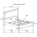 Caraway Eastern King Bed