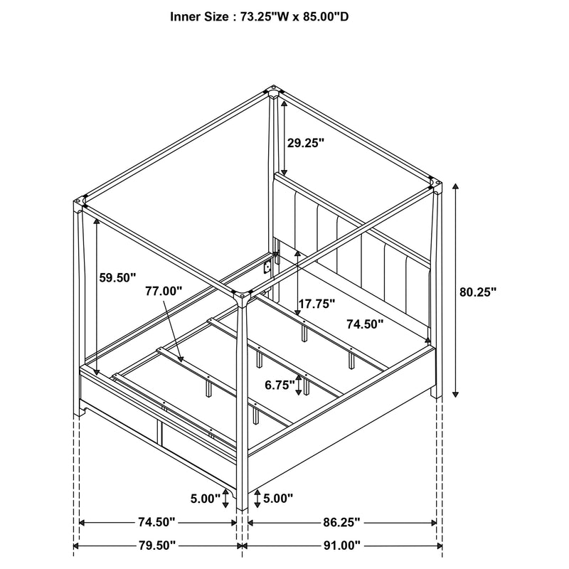 Gran Park California King Bed