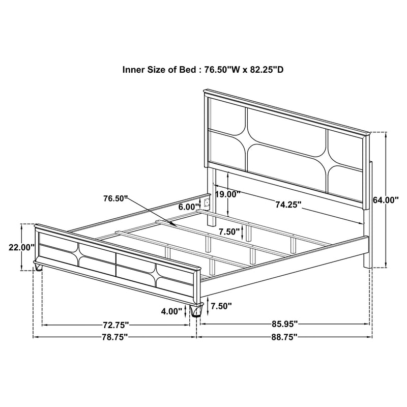 Olivia California King Bed