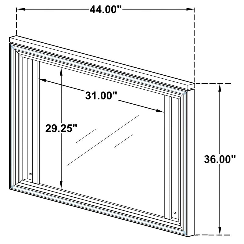 Marmore Dresser Mirror