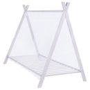 Fultonville Twin Metal Tent Bed Pink image