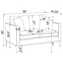 Apperson Stationary Loveseat