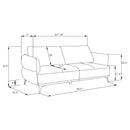 Lively Stationary Sofa