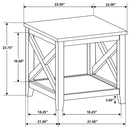 Hollis End & Side Table