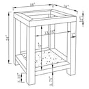 Valentina End & Side Table