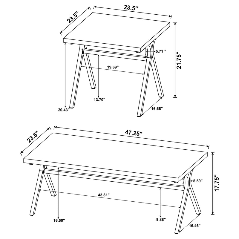 Colmar Coffee Table Set