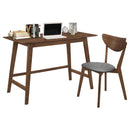 Karri 2-piece Writing Desk Set Walnut image