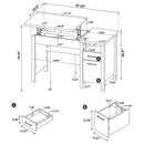 Delwin Computer Desk