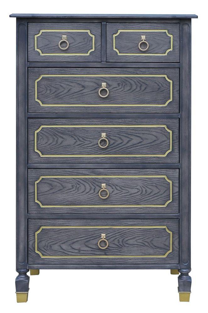 Acme Furniture House Marchese 6-Drawer Chest in Tobacco 28906 image