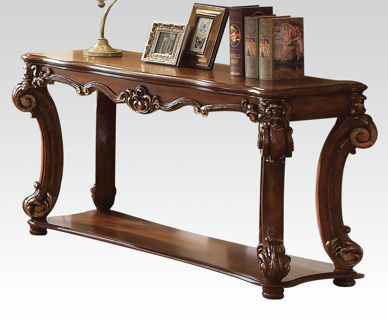 Acme Vendome Sofa Table in Cherry 82004 image