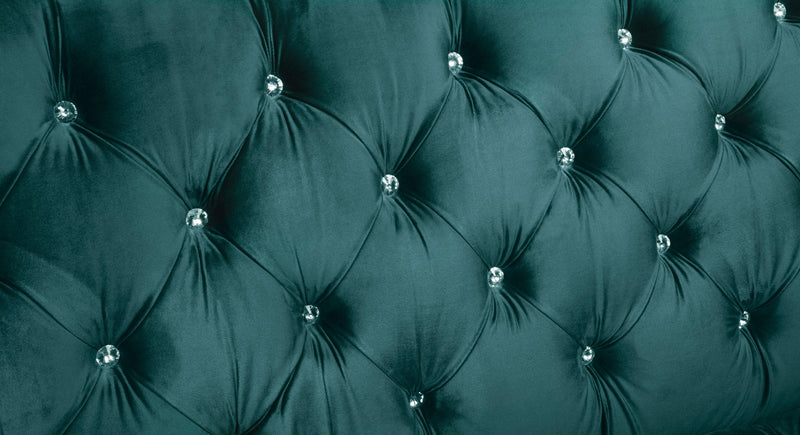 Iberis Green Velvet Sofa image