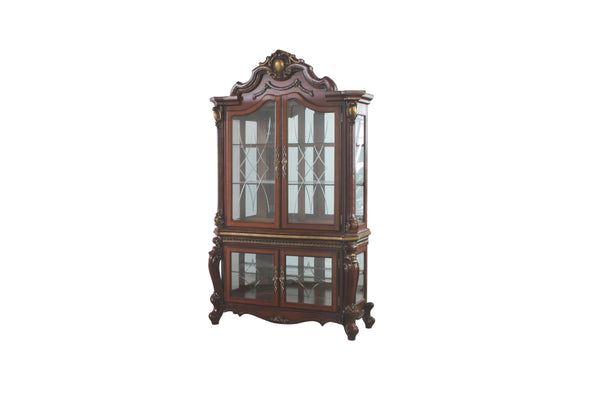 Picardy Cherry Oak Curio Cabinet image