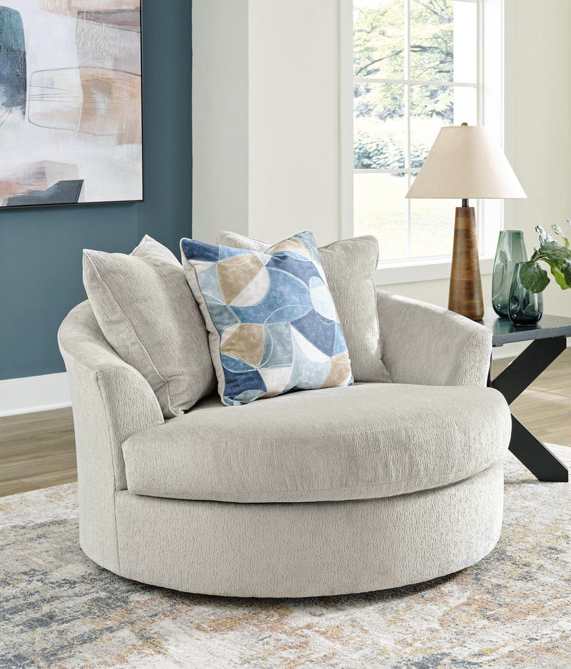 Maxon Place Oversized Swivel Accent Chair