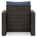 Windglow Outdoor Lounge Chair with Cushion