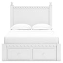 Mollviney Panel Storage Bed