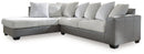 Clairette Court Sectional with Chaise
