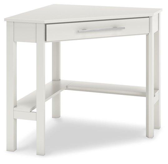 Grannen Home Office Corner Desk with Bookcase