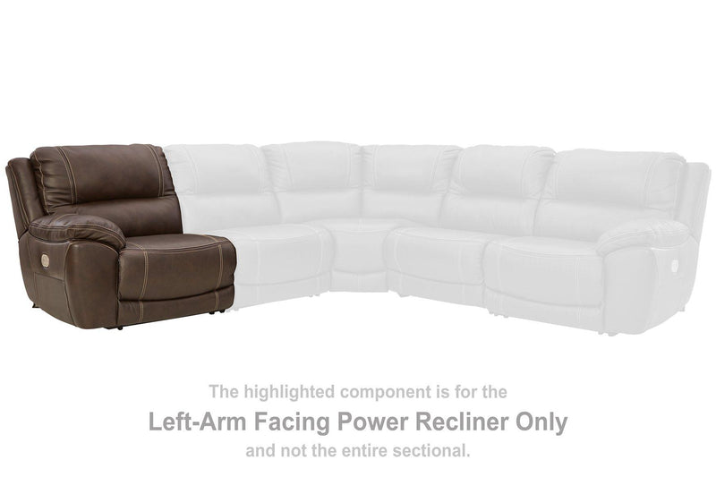 Dunleith 2-Piece Power Reclining Loveseat