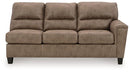 Navi 2-Piece Sectional Sofa Sleeper Chaise