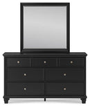 Lanolee Dresser and Mirror