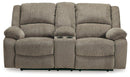 Draycoll Reclining Loveseat with Console image
