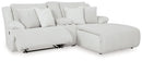 Top Tier Reclining Sectional Sofa with Chaise
