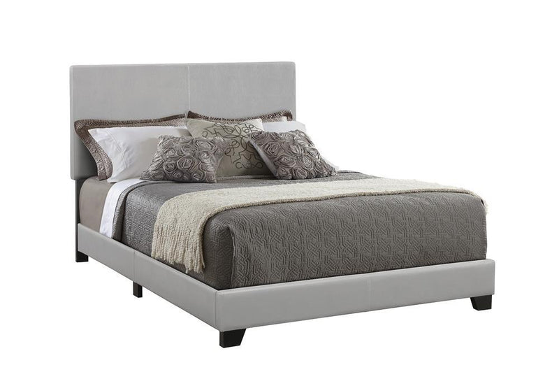 Dorian Upholstered Full Bed Grey