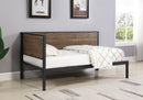 Getler Daybed Weathered Chestnut and Black