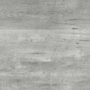 Emelle 2-drawer Glass Top Writing Desk Grey Driftwood and Chrome