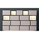 Gemma Beige/Black Cal.King Bed