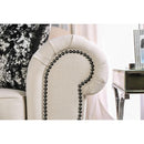 Gilda Beige/Black Love Seat