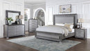 RAIDEN Cal.King Bed, Gray