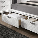 EMMELINE E.King Bed, White