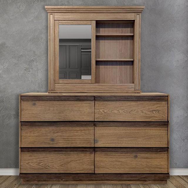 COIMBRA Rustic Natural Tone Dresser