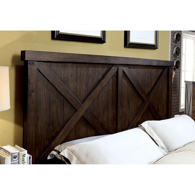 Bianca Dark Walnut E.King Bed