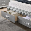 MADDIE Cal.King Bed, Silver