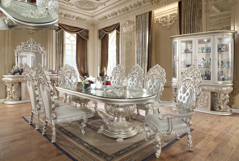 HD-8088 - 9PC DINING TABLE SET image