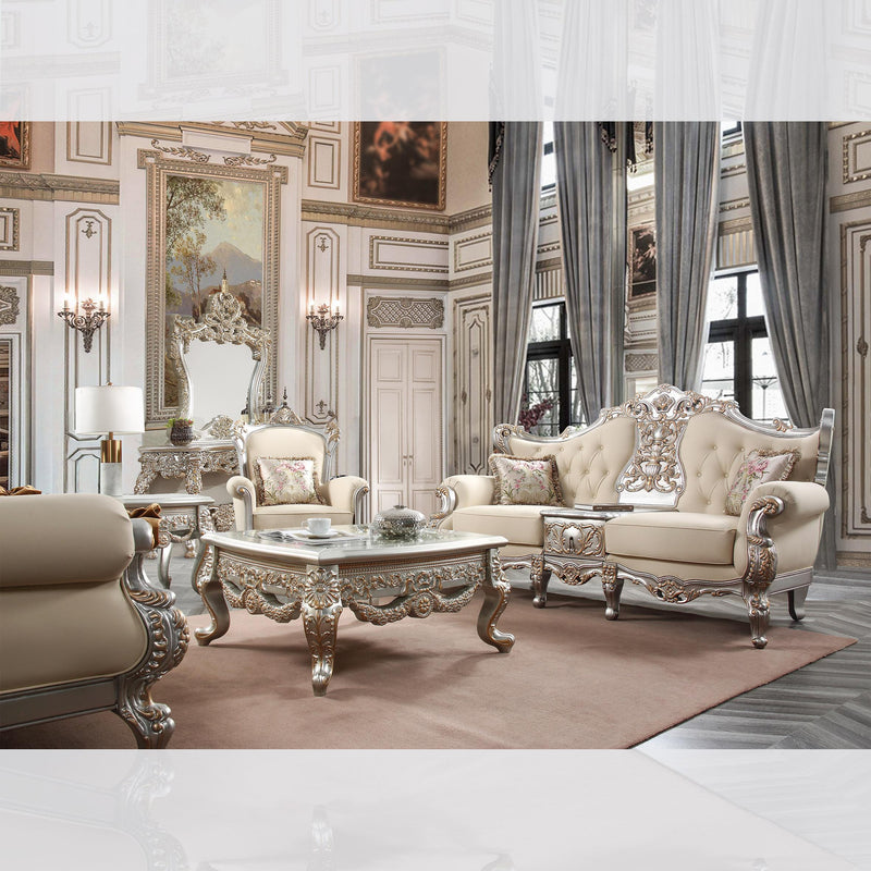 HD-91633 - 3PC FRENCH SALON SOFA SET image